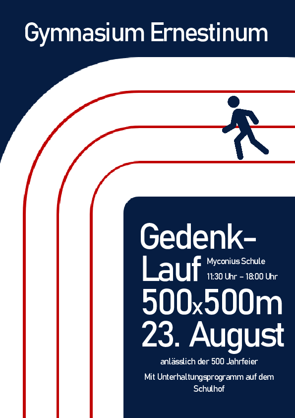 500x500m Gedenklauf ​​​​​​​